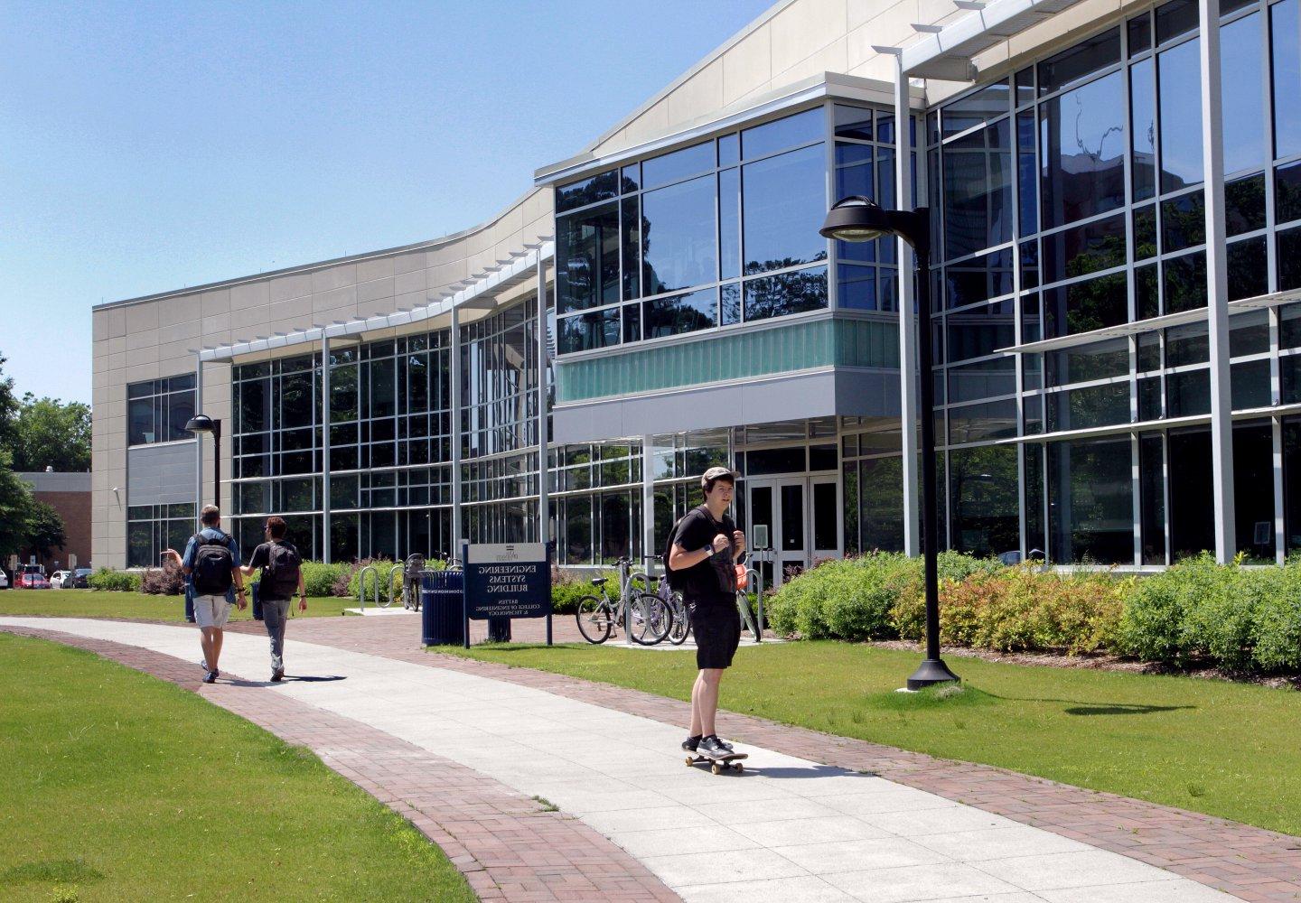 Photo of Old Dominion University's Engineering Systems Build