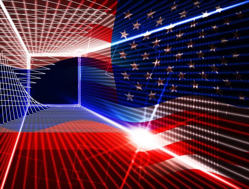 Election Hacking Russian Espionage Attacks 3d Illustration